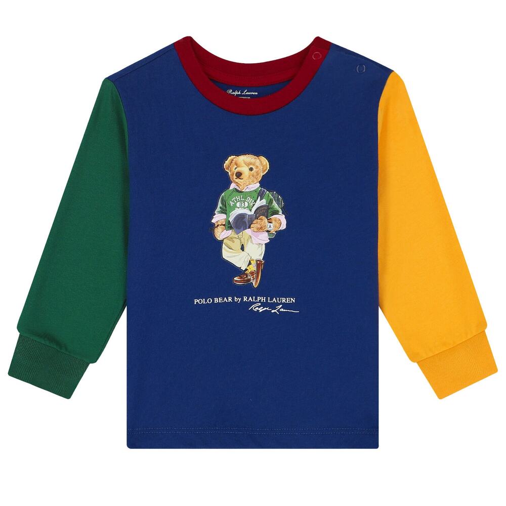 Ralph Lauren Baby Boys multi color shirt